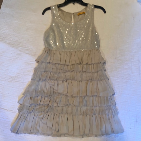 ALICE & OLIVIA 100% silk layered party dress size 2 - Picture 4 of 16